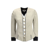 Silver Silk Coat